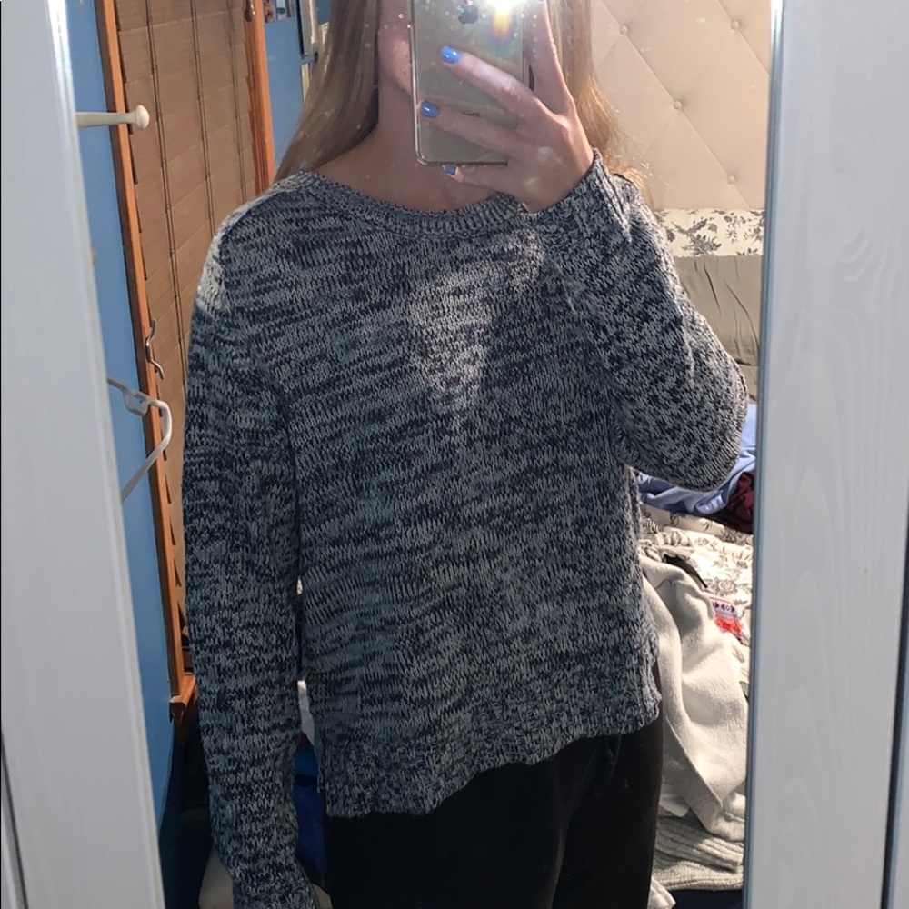 Blue sweater